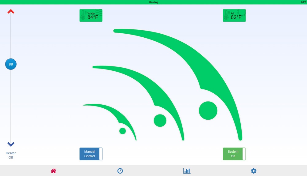 HeaterReader Desktop App - Dashboard (Manual)