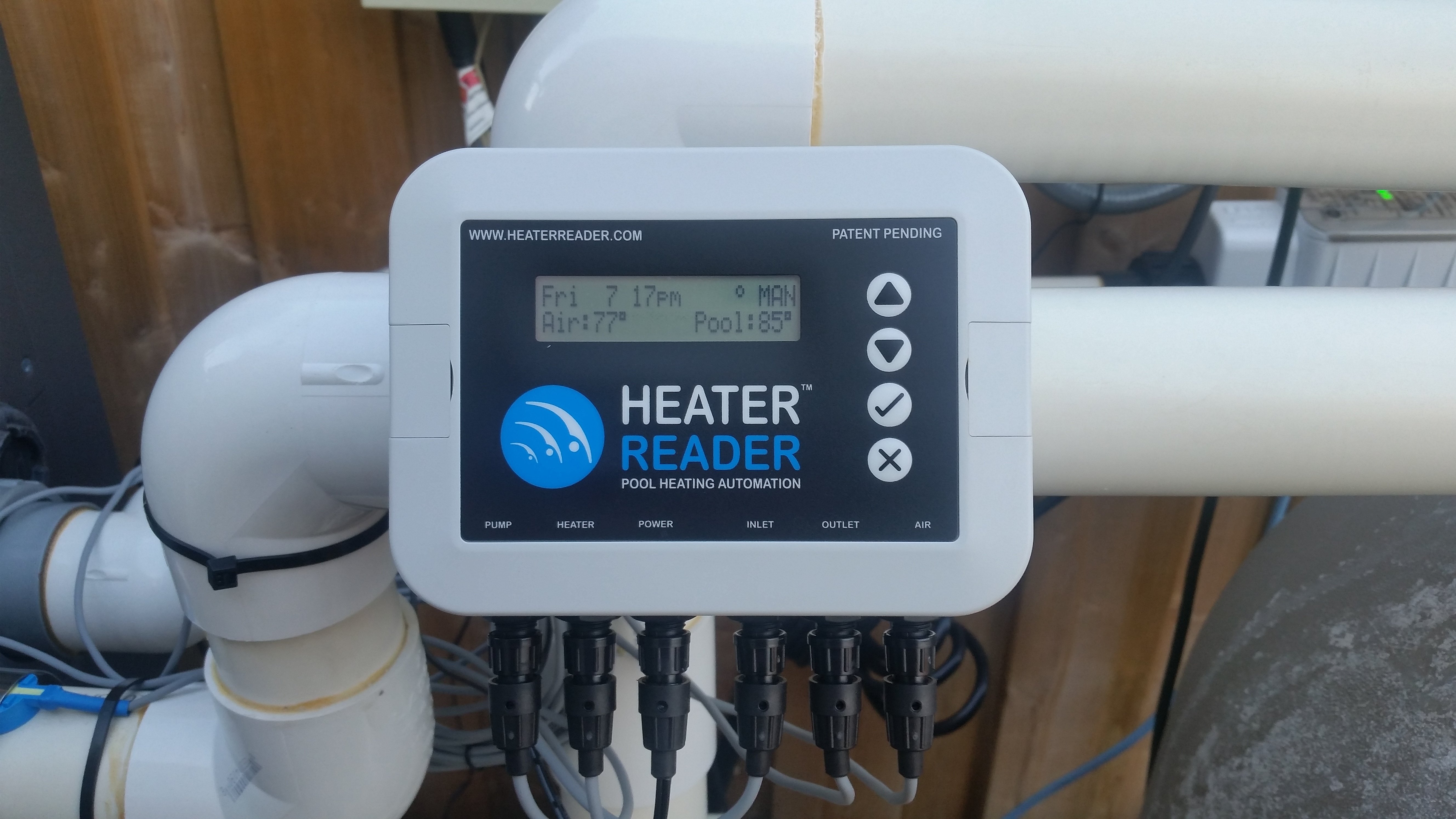 Heater Reader Smartphone Pool Automation Heater Reader Smartphone Pool Automation